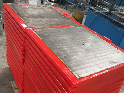 聚氨酯包边筛板 聚氨酯包边筛板